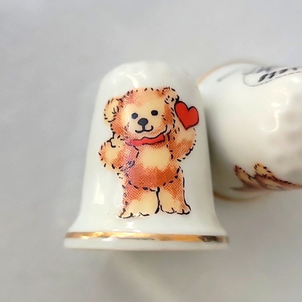 Vintage Rigglets Thimbles Enesco 1979 - 2